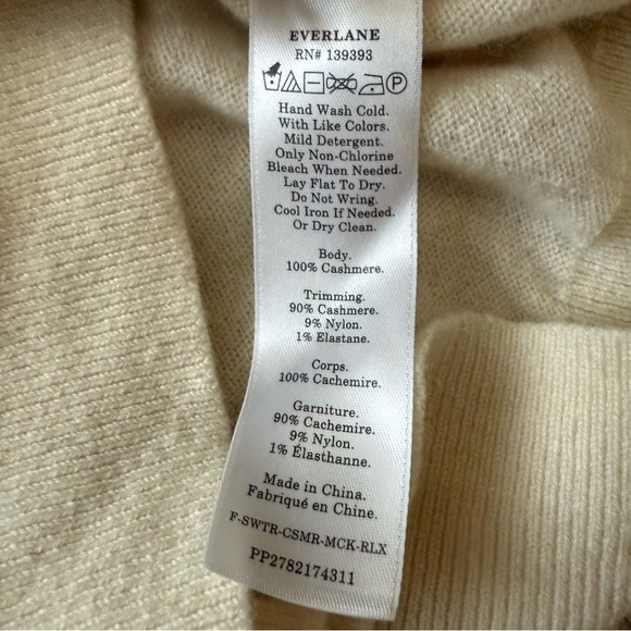 Everlane Cream Turtleneck Sweater - Picture 6 of 6
